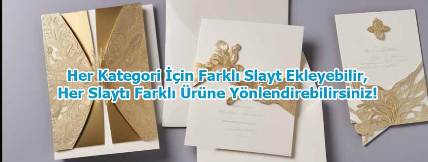 Gümüş Yaldız Düğün & Nişan Davetiyesi